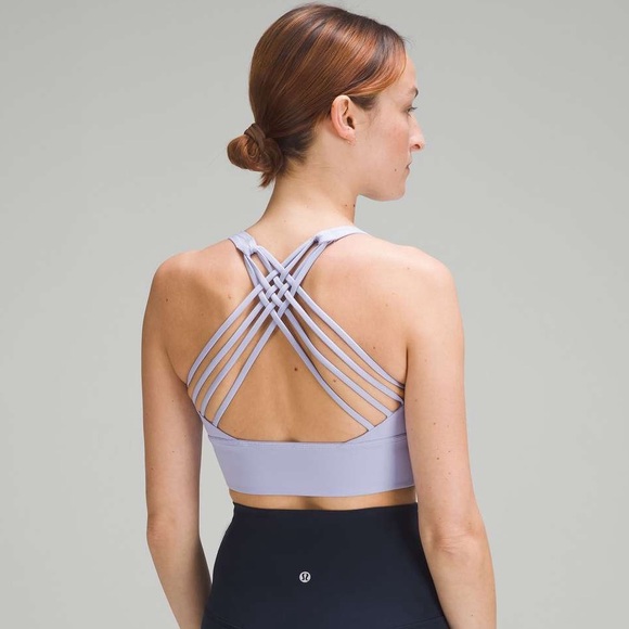 lululemon athletica Other - NWT Lululemon Free to Be Wild Longline Bra, A/B Cup, in Lilac Smoke - 4